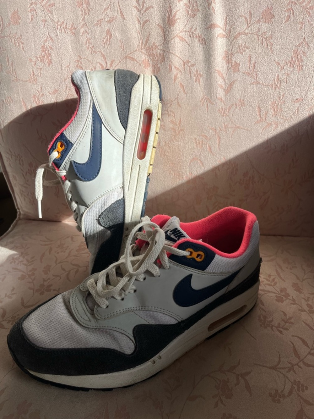 Nike Air Max 1 Midnight Navy / Racer Pink